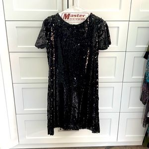 Black Sequin dress